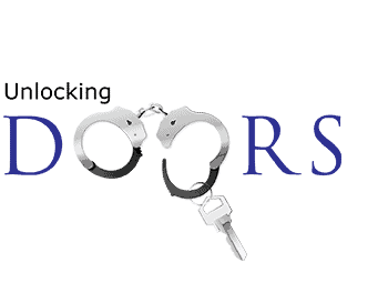Unlocking Doors logo.