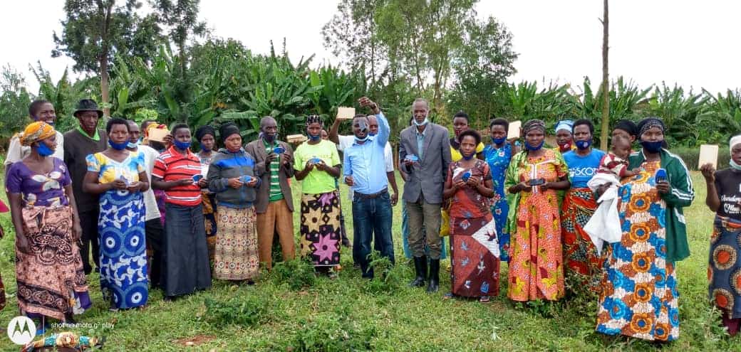 Group of Men & Women in Rwanda