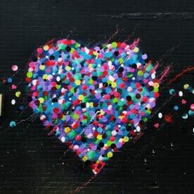 Heart with dots by Jon Tyson on Unsplash
